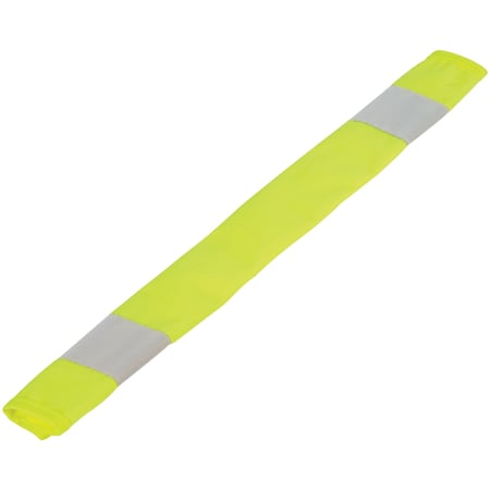 Ml Kishigo Lime, Non-ANSI Compliant, Dual Stripe Seat Belt Cover 3901